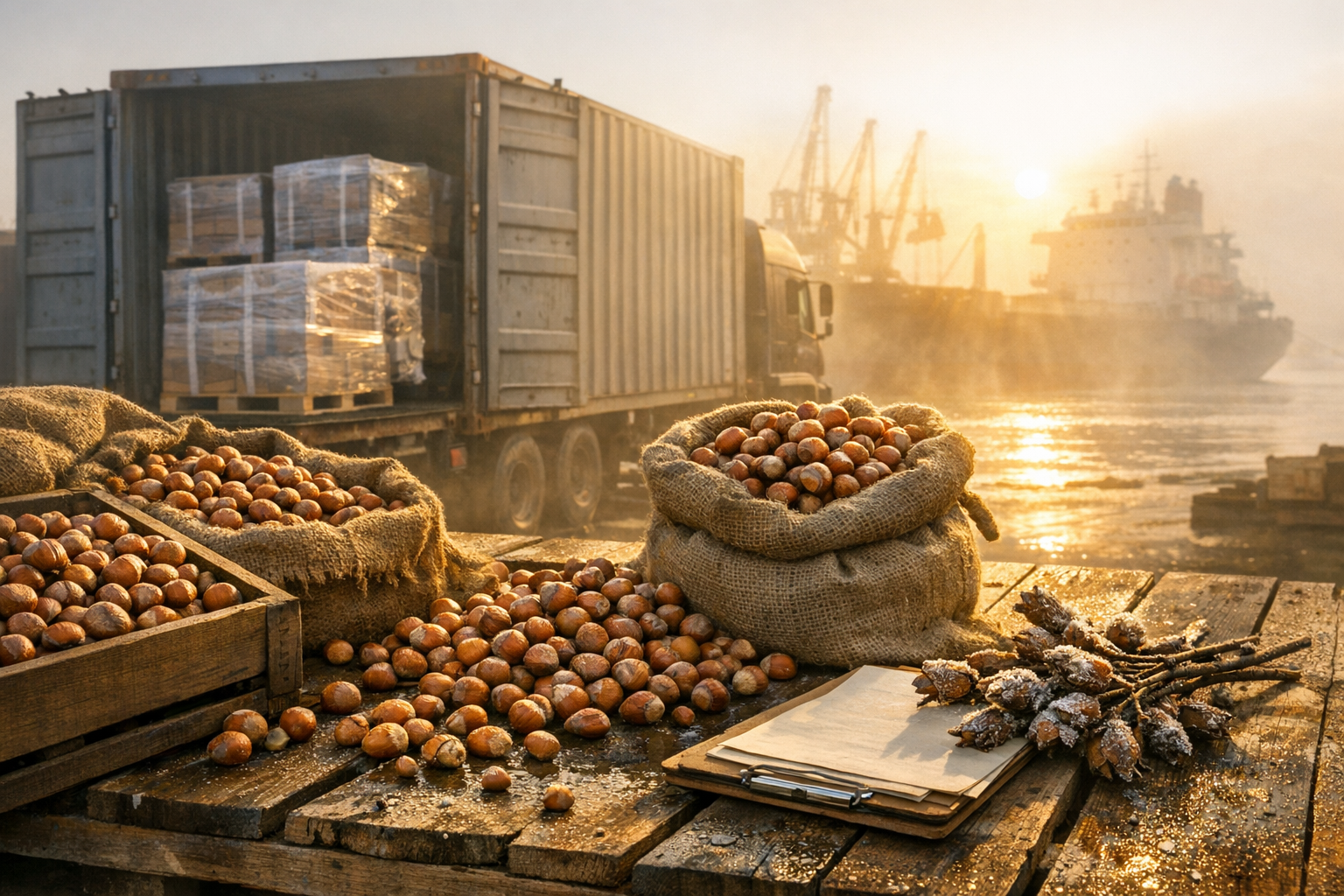 Le esportazioni di nocciole dell’Azerbaigian raggiungono un picco a marzo 2026: cosa significa per gli acquirenti europei dopo la gelata in Turchia