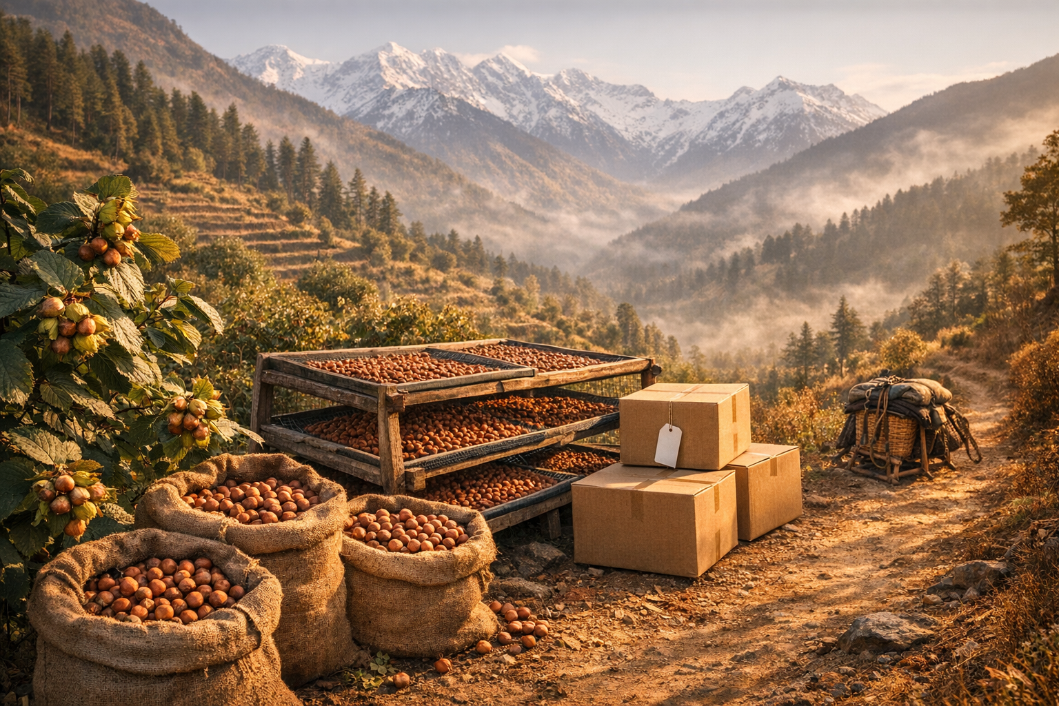 Bhutan Hazelnuts Emerge as a New High-Altitude Origin