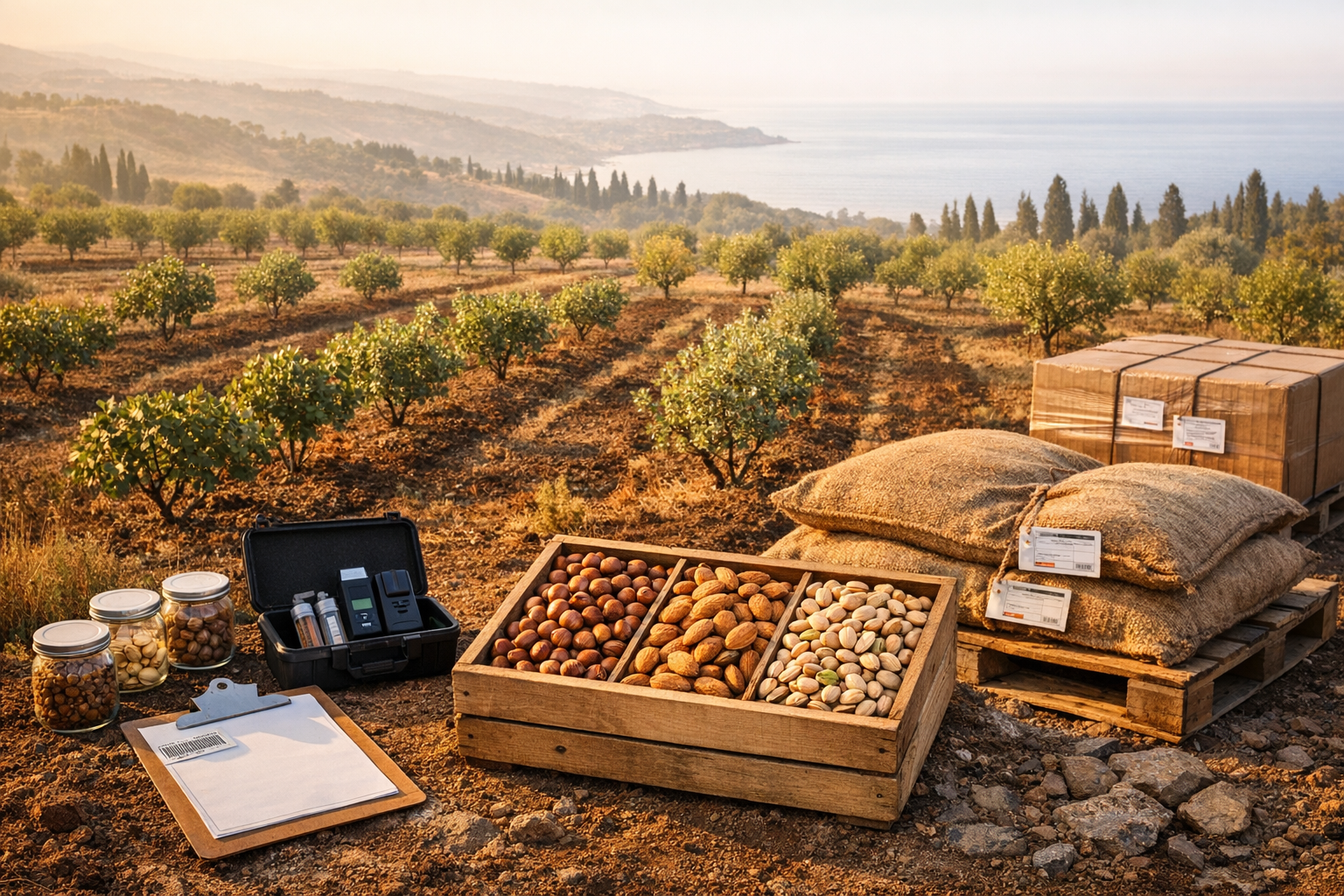 Calabria Builds New Hazelnut Almond and Pistachio Supply Chains