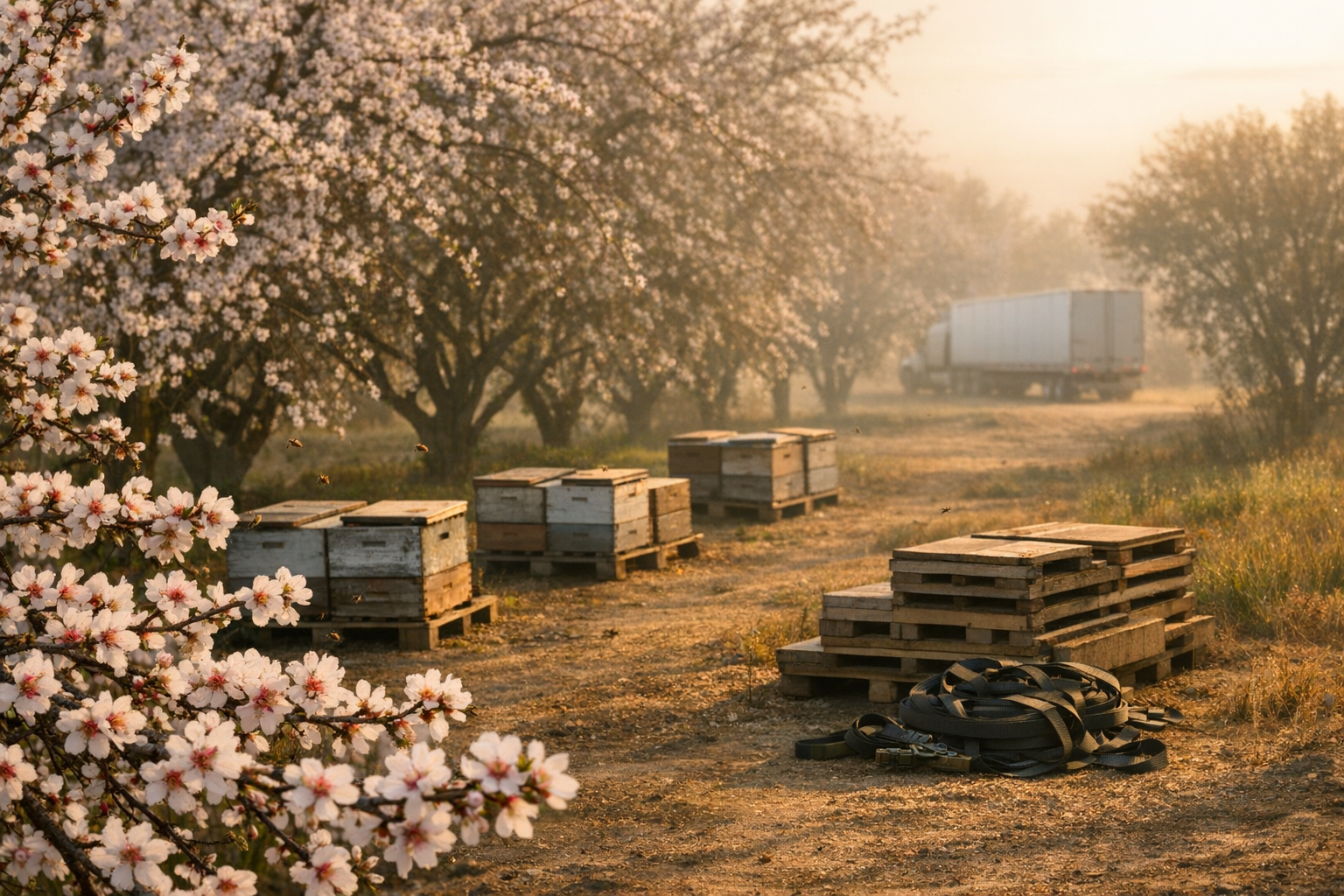 California Almond Pollination Is Getting Riskier: What the Bee Shortage Means for Global Supply and European Buyers