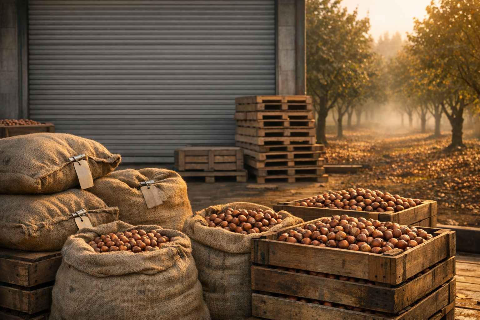 Hazelnut Price Standoff Before the Oregon Harvest: What the 2026 Freeze Means for EU Buyers and Italian Growers