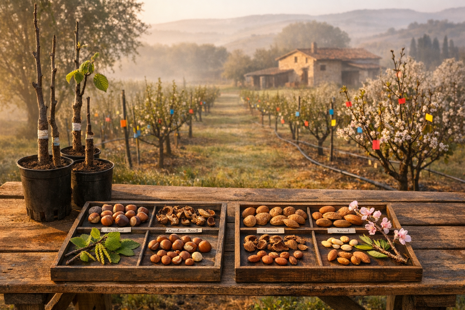 Italy’s New Hazelnut and Almond Genetics Are Moving From Research to Orchard Decisions
