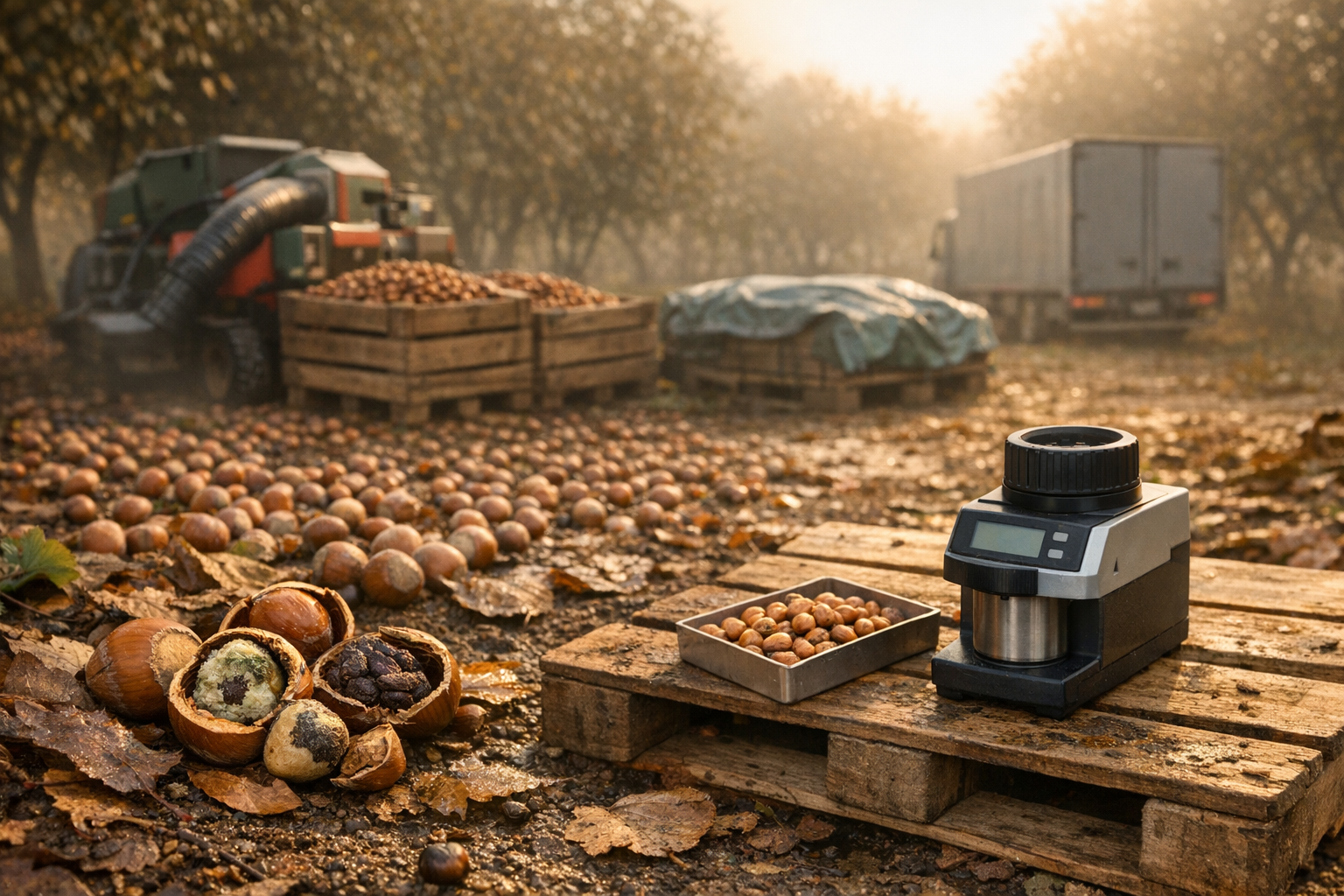 Late Hazelnut Picking in 2026 Brings Quality and Contract Risks
