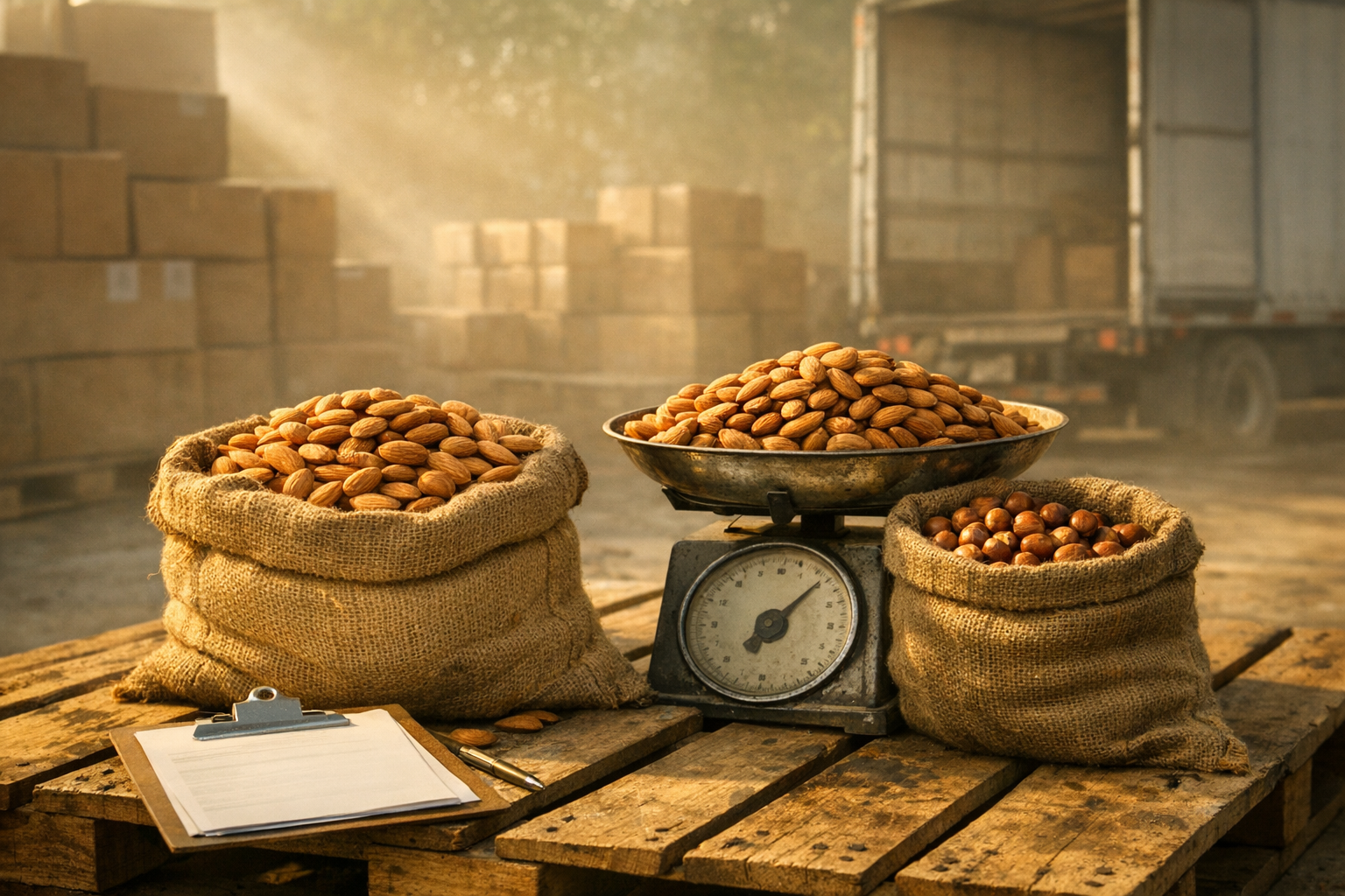 Dinamiche contrastanti nel mercato della frutta a guscio nel Q2 2026: scarsa disponibilità di mandorle, segnali disomogenei sulle nocciole e come contrattare per il secondo semestre