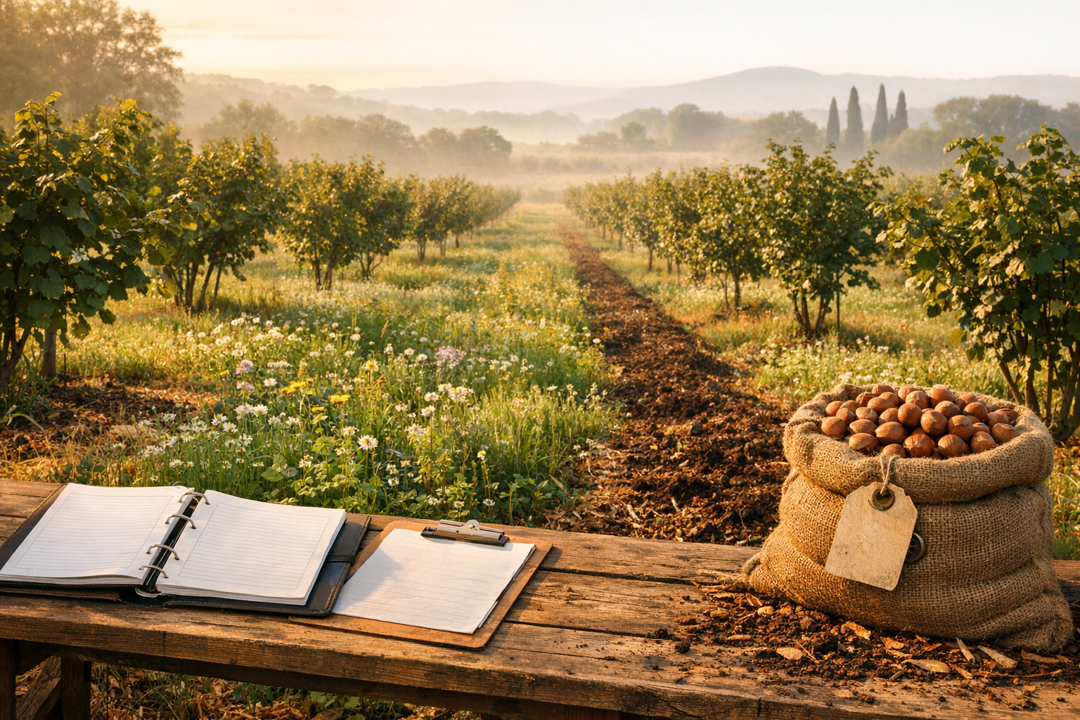 Regenerative Hazelnut Orchards in Central Italy: From Soil Health to Verified Sustainable Lots