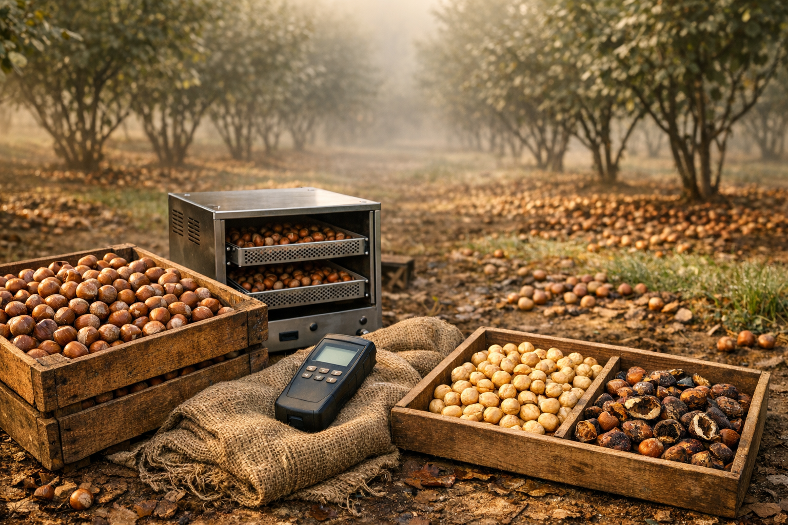 Tuscia Hazelnuts 2026, the Hidden-Rot Threshold That Sets the Price