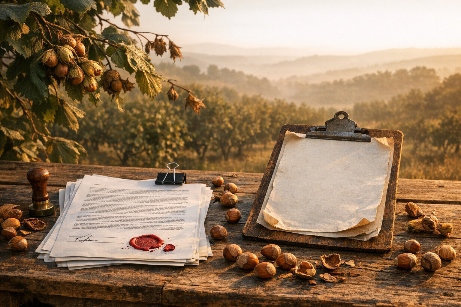 Tuscia Hazelnut Contracts Enter a 2026-27 Price Showdown