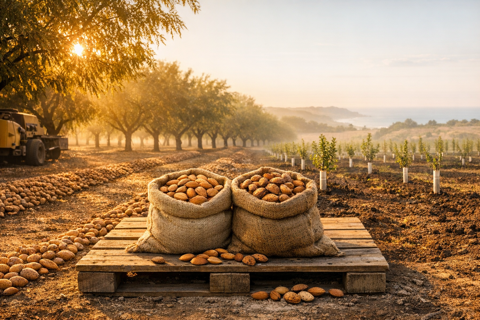 Two Harvest Clocks, One Market Signal: Early California Almonds and Ukraine’s New Black Sea Supply