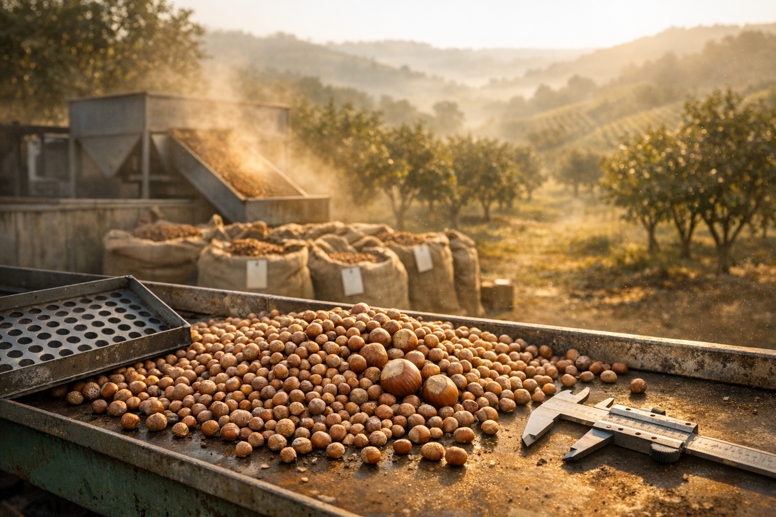 When Hazelnuts Run Small in Piedmont 2026: Industrial Yield, Roasting Performance, and Contract Levers